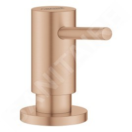 Grohe Cosmopolitan - Distributeur de savon, 500 ml, Warm Sunset brossé 40535DL0