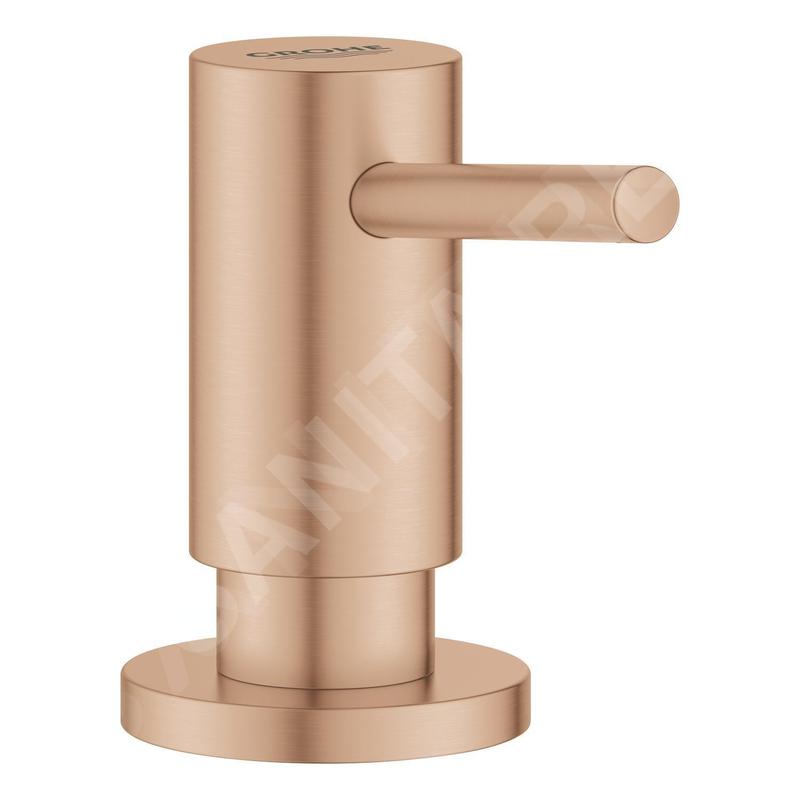 Grohe Cosmopolitan - Distributeur de savon, 500 ml, Warm Sunset brossé 40535DL0