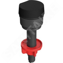 Franke Accessoires - Bouton de commande Colorline, noir mat 112.0657.383