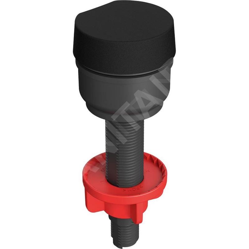 Franke Accessoires - Bouton de commande Colorline, noir mat 112.0657.383