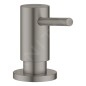 Grohe Cosmopolitan - Distributeur de savon, 500 ml, Hard Graphite brossé 40535AL0