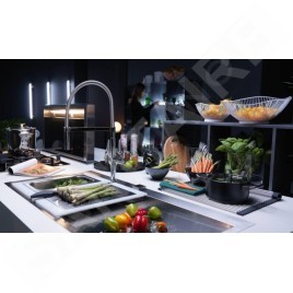 Franke Aton - Évier ANX 110-34, 370x430 mm, inox 122.0204.647