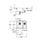 Grohe Éviers - Évier K700 avec garniture de vidage, 595x450 mm, inox brossé 31577SD1