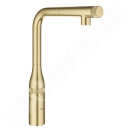 Grohe Essence SmartControl - Mitigeur d'évier avec douchette extractible, SmartControl,  Cool Sunrise brossé 31615GN0