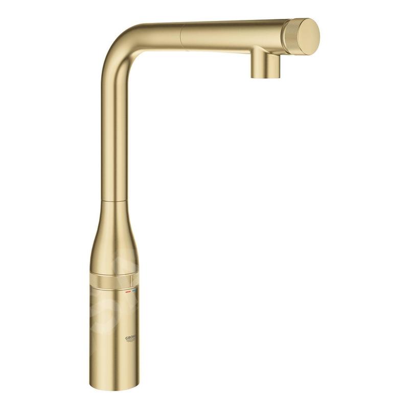Grohe Essence SmartControl - Mitigeur d'évier avec douchette extractible, SmartControl, Cool Sunrise brossé 31615GN0 Grohe Essence SmartControl - Mitigeur d'évier avec douchette extractible, SmartControl, Cool Sunrise brossé 31615GN0