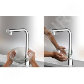 Grohe Essence SmartControl - Mitigeur d'évier avec douchette extractible, SmartControl,  Cool Sunrise brossé 31615GN0