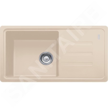 Franke Malta - Évier en fragranit BSG 611-78/39, 780x435 mm, avoine 114.0440.908