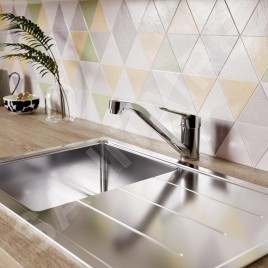 Ideal Standard CeraFlex - Mitigeur de lavabo, BlueStart, chrome BC129AA