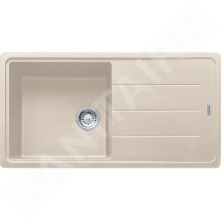 Franke Basis - Évier en fragranit BFG 611, 97x50 cm, sahara 114.0285.308