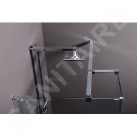 Polysan Modular Shower - Support à MS perpendiculaire, 1200 mm, chrome MSBR1