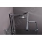Polysan Modular Shower - Support à MS perpendiculaire, 1200 mm, chrome MSBR1