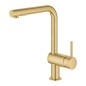 Grohe Minta - Mitigeur d'évier avec douchette extractible, Cool Sunrise brossé 30274GN0