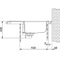 Franke Orion - Évier en tectonite OID 611-62, 620x500mm, blanc 114.0288.566 Franke Orion - Évier en tectonite OID 611-62, 620x500mm, blanc 114.0288.566