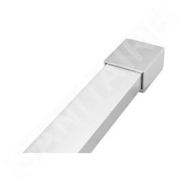 Polysan Modular Shower - Support à MS perpendiculaire, 1200 mm, chrome MSBR1