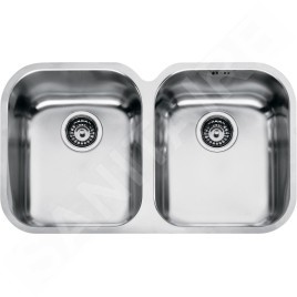 Franke Armonia - Évier en inox AMX 120, 765x450 mm, siphon 122.0120.019