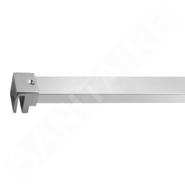 Polysan Modular Shower - Support à MS perpendiculaire, 1200 mm, chrome MSBR1