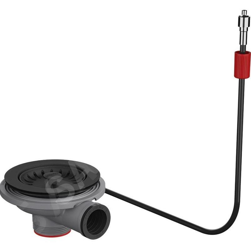 Franke Accessoires - Bonde à panier rotatif Colorline, noir mat 112.0656.939