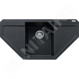 Franke Maris - Évier en fragranit MRG 612 E, 960x500 mm, onyx 114.0250.569