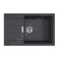 Franke Colonnes - Set de cuisine T116Č, évier en tectonite S2D 611-78 XL et robinet FP 3230.031, noir/chrome 143.0687.353 Franke Colonnes - Set de cuisine T116Č, évier en tectonite S2D 611-78 XL et robinet FP 3230.031, noir/chrome 143.0687.353