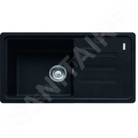 Franke Malta - Évier en fragranit BSG 611-78 / 39, 780x435 mm, noir mat 114.0661.516