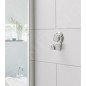 Compactor Bestlock - Support de douche, chrome RAN4713