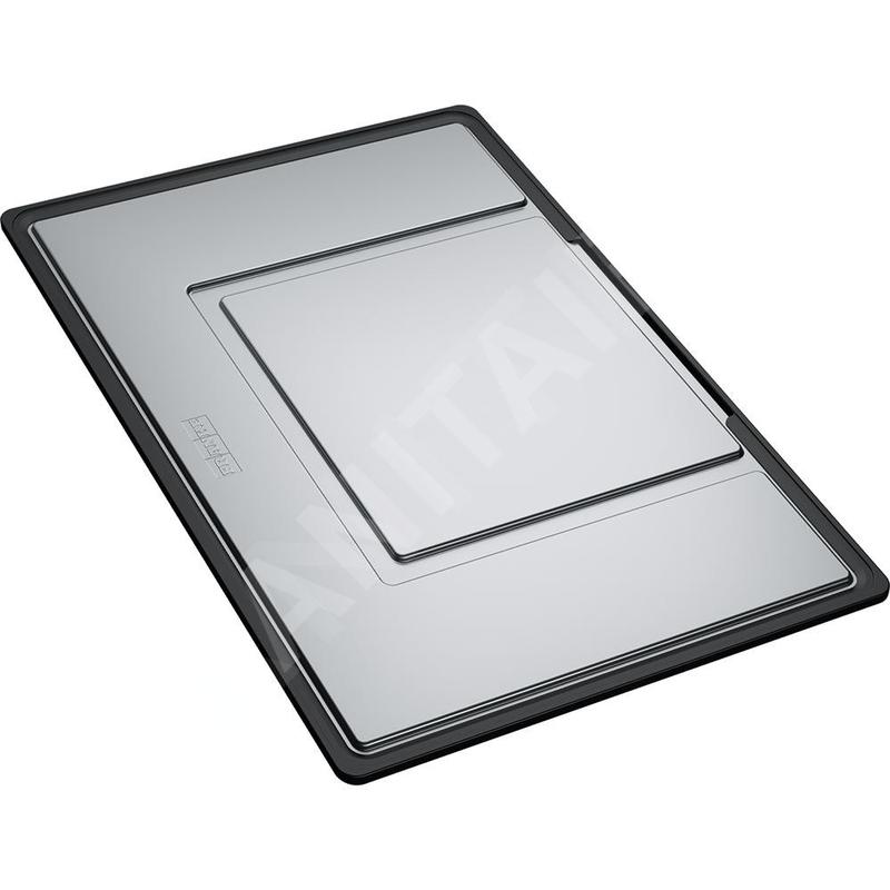 Franke Accessoires - Égouttoir, inox / plastique noir 112.0602.288