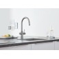 Grohe Blue Home - Mitigeur d’évier Connected, avec unité réfrigérante et filtration, supersteel 31541DC0 Grohe Blue Home - Mitigeur d’évier Connected, avec unité réfrigérante et filtration, supersteel 31541DC0