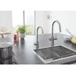 Grohe Blue Home - Mitigeur d’évier Connected, avec unité réfrigérante et filtration, supersteel 31541DC0 Grohe Blue Home - Mitigeur d’évier Connected, avec unité réfrigérante et filtration, supersteel 31541DC0