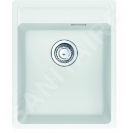 Franke Maris - Évier en fragranitMRG 610-37 RTL, 41x51 cm, blanc artic 114.0661.443