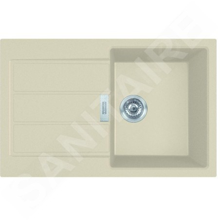 Franke Sirius 2.0 - Évier en tectonite S2D 611-78, 780x500 mm, beige 143.0670.896