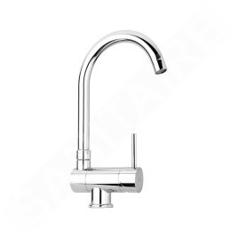 Paffoni Stick - Mitigeur d'évier, sous fenêtre, chrome SK189CR