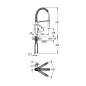 Grohe Eurocube - Mitigeur d’évier, supersteel 31395DC0