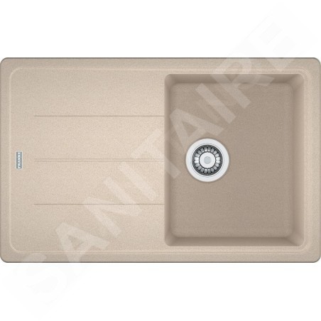 Franke Basis - Évier en fragranit BFG 611-78, 78x50 cm, avoine 114.0285.170