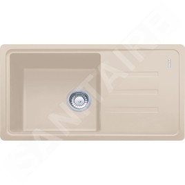 Franke Malta - Évier en fragranit  BSG 611-78/39, 780 x 435 mm, sahara 114.0395.153