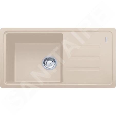 Franke Malta - Évier en fragranit  BSG 611-78/39, 780 x 435 mm, sahara 114.0395.153