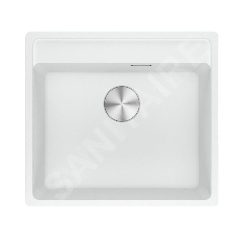 Franke Maris - Évier en fragranit MRG 610-52 RTL, 56x51 cm, blanc artic 114.0661.387 Franke Maris - Évier en fragranit MRG 610-52 RTL, 56x51 cm, blanc artic 114.0661.387