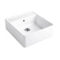 Villeroy & Boch Éviers - Évier en céramique 630x595 mm avec vidage, CeramicPlus, blanc alpin 632061R1