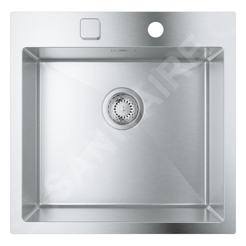 Grohe Éviers - Évier K800 avec garniture de vidage automatique, 518x510 mm, inox brossé 31583SD1