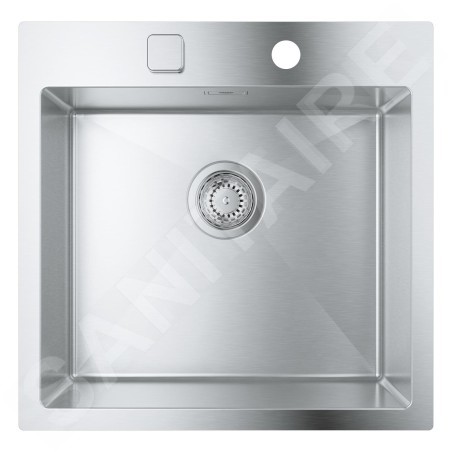Grohe Éviers - Évier K800 avec garniture de vidage automatique, 518x510 mm, inox brossé 31583SD1