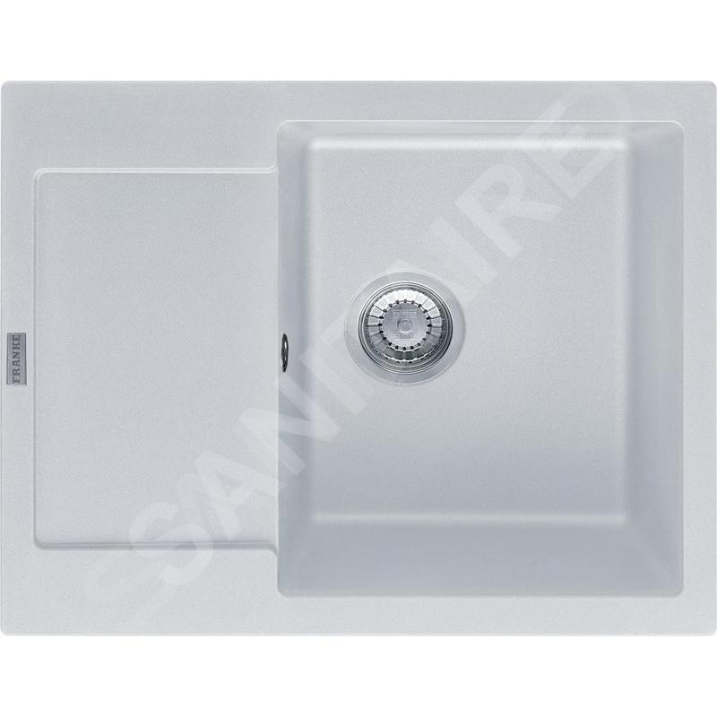 Franke Maris - Évier en fragranit MRG 611-62, 62x50 cm, blanc artic 114.0284.758 Franke Maris - Évier en fragranit MRG 611-62, 62x50 cm, blanc artic 114.0284.758