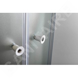 Aqualine Cabines de douche - Cabine de douche Arlen 900x900 mm, verre BRICK BTR900
