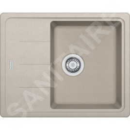 Franke Basis - Évier en fragranit BFG 611-62, 62x50 cm, sahara 114.0285.111