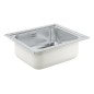 Grohe Éviers - Évier K200, 533x458 mm, inox brossé 31719SD0 Grohe Éviers - Évier K200, 533x458 mm, inox brossé 31719SD0