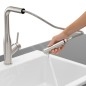 Villeroy & Boch Subway Style Shower - Mitigeur d'évier avec douchette extractible, inox 928500LC