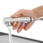 Villeroy & Boch Subway Style Shower - Mitigeur d'évier avec douchette extractible, inox 928500LC