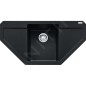 Franke Maris - Évier en Fragranite MRG 612 E, 960x500 mm, noir mat 114.0637.572 Franke Maris - Évier en Fragranite MRG 612 E, 960x500 mm, noir mat 114.0637.572