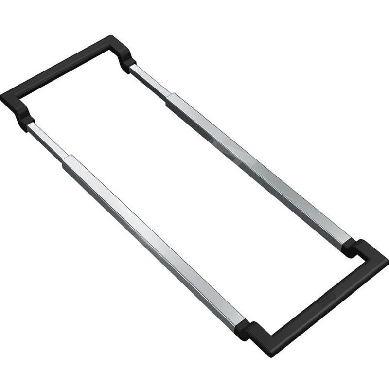 Franke Accessoires - ALL-IN Rail télescopique, plastique noir / inox 133.0655.059
