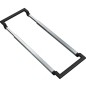 Franke Accessoires - ALL-IN Rail télescopique, plastique noir / inox 133.0655.059