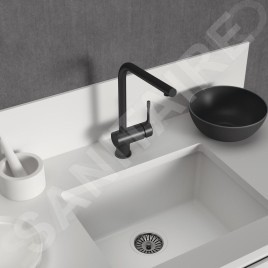 Ideal Standard Ceralook - Mitigeur d'évier, noir BC174XG