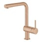 Grohe Minta - Mitigeur d'évier avec douchette extractible, Warm Sunset 30274DA0